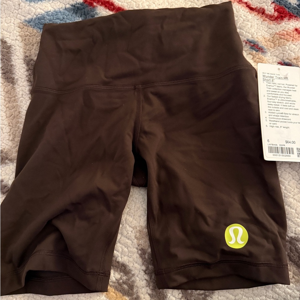 Lululemon Wunder Train High-Rise Short 8”